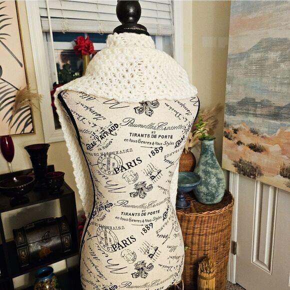 New Aerospostal Crochet Acrylic Stylish Infinity Scarf - Picture 5 of 14